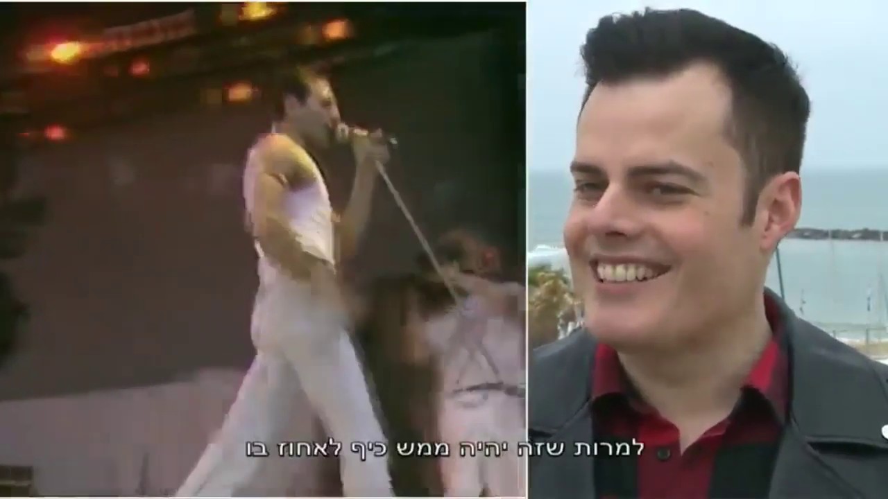 Israel TV Report about Marc Martel and April 17 concert (Interview in English)