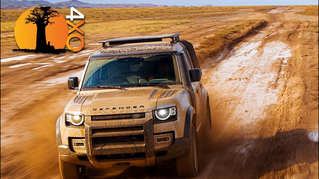 DEFENDER 2020 press launch in NAMIBIA. How press launches are meant to work.