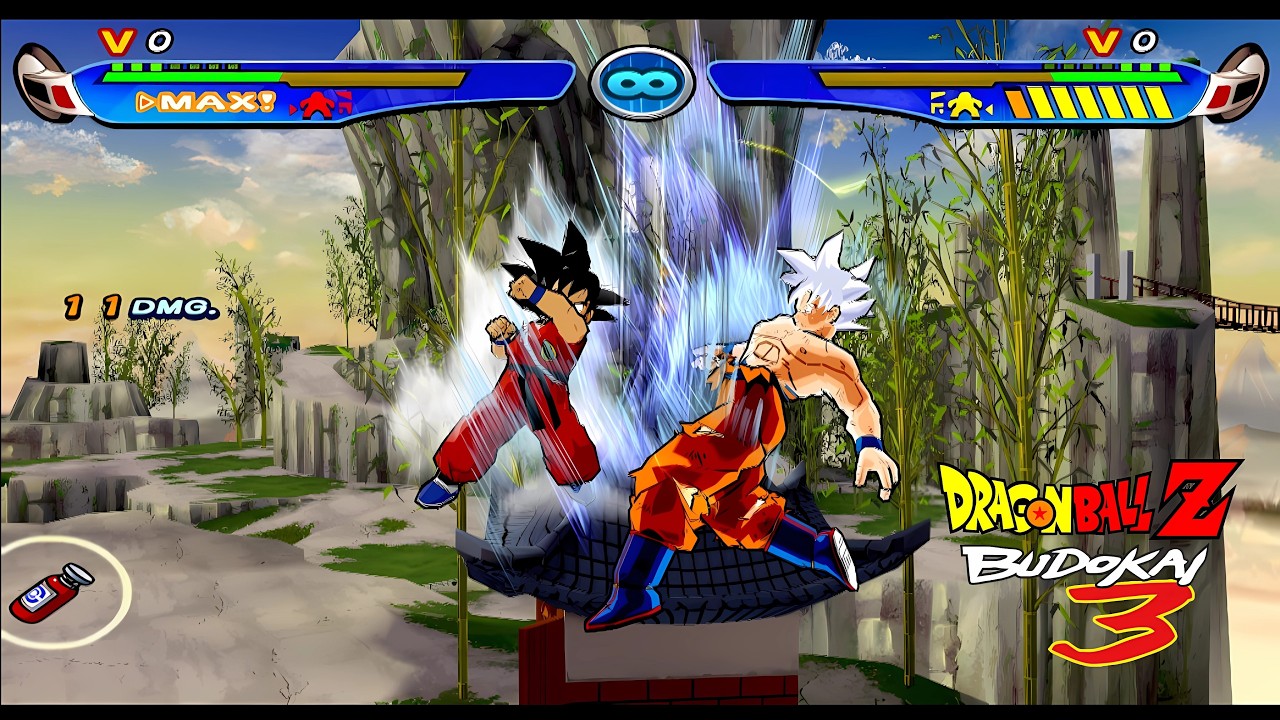 Kid Goku Vs Goku Instinto Superior - Dragon Ball z Budokai 3