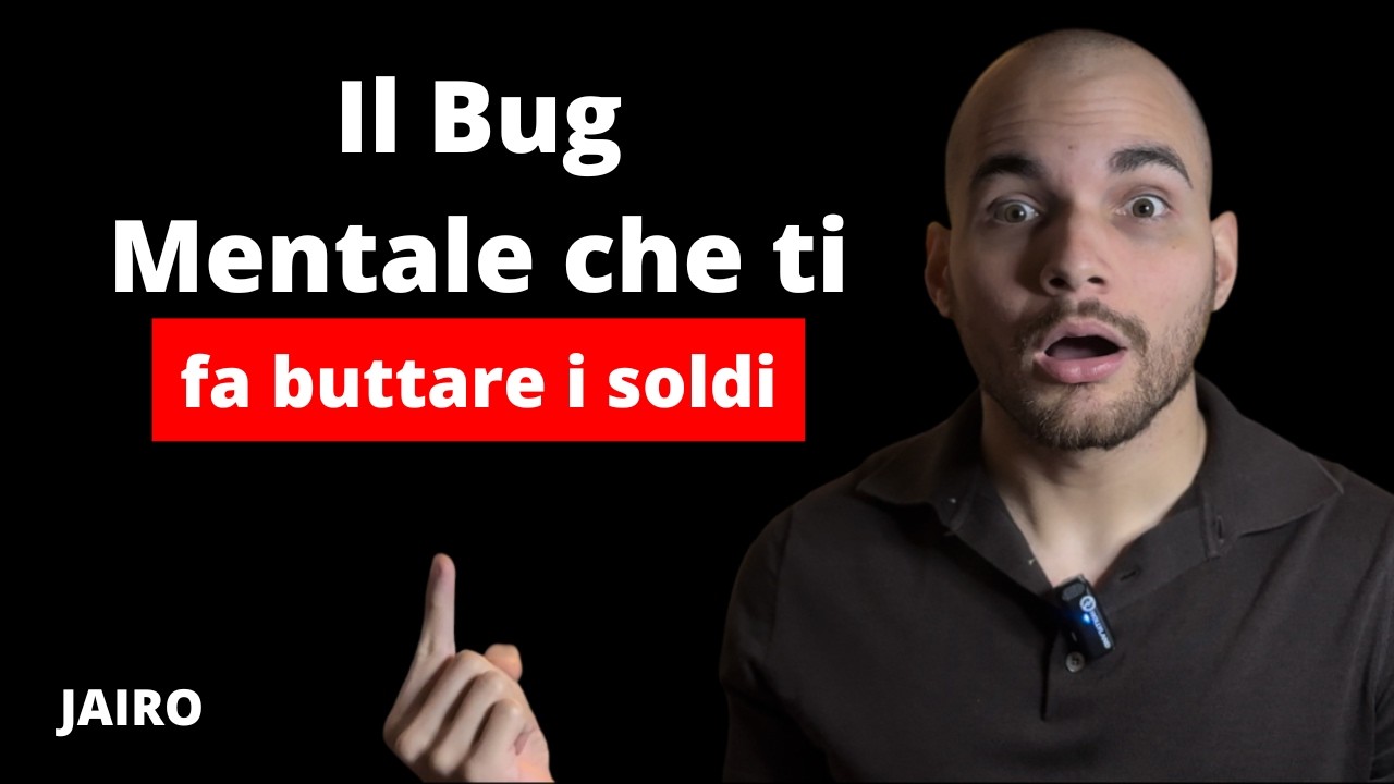 Il Bug Mentale che ti fa buttare i soldi (L'Effetto Ancoraggio spiegato) | Jairo