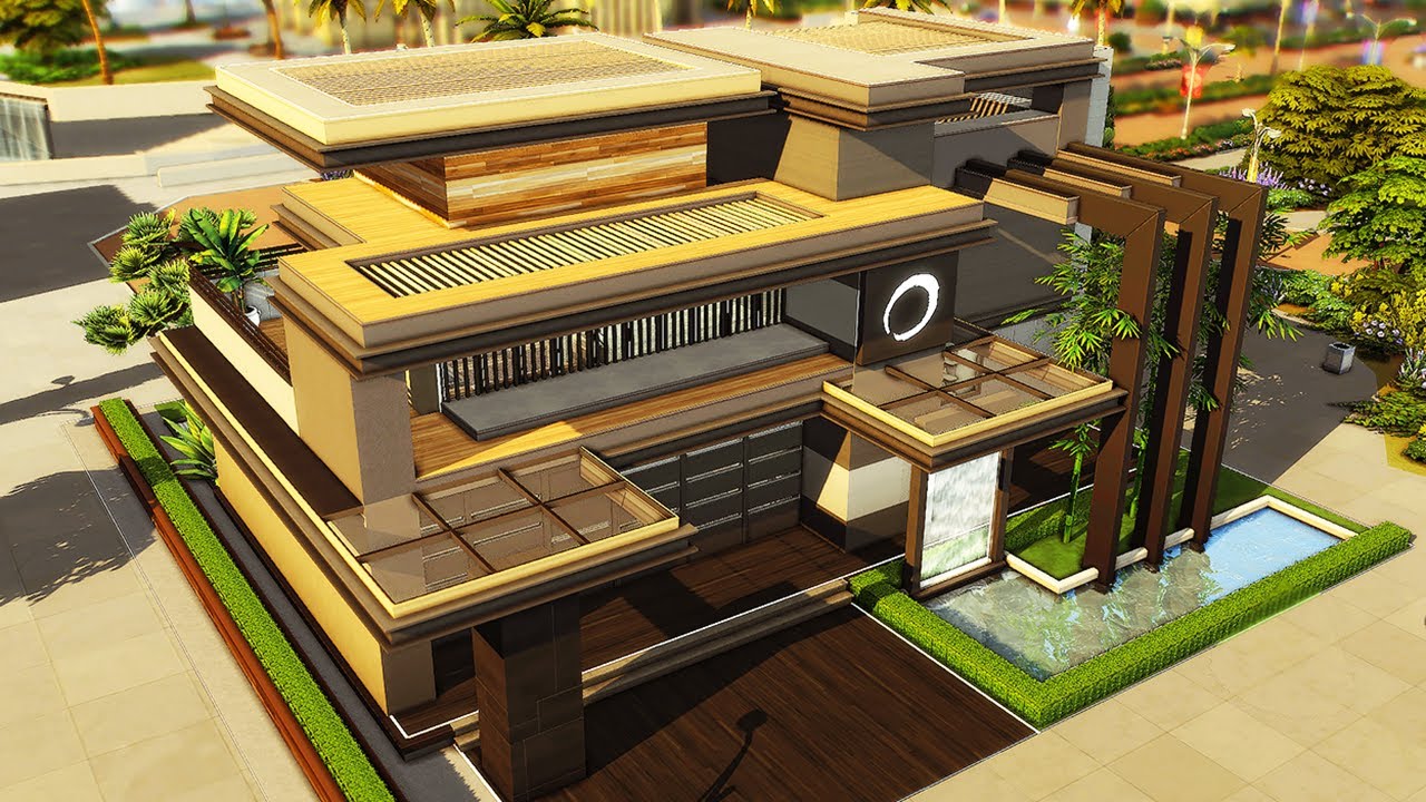 SPA MODERNO - The Sims 4 Speed Build