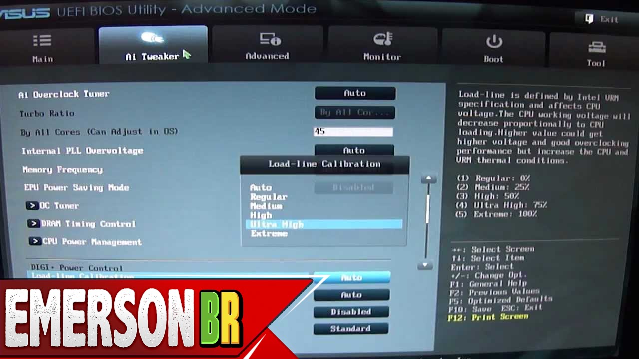 Tutorial - Overclock processador Intel core i7 2600k @ 4.5Ghz na placa mãe Asus P8P67 Deluxe [PT-BR]