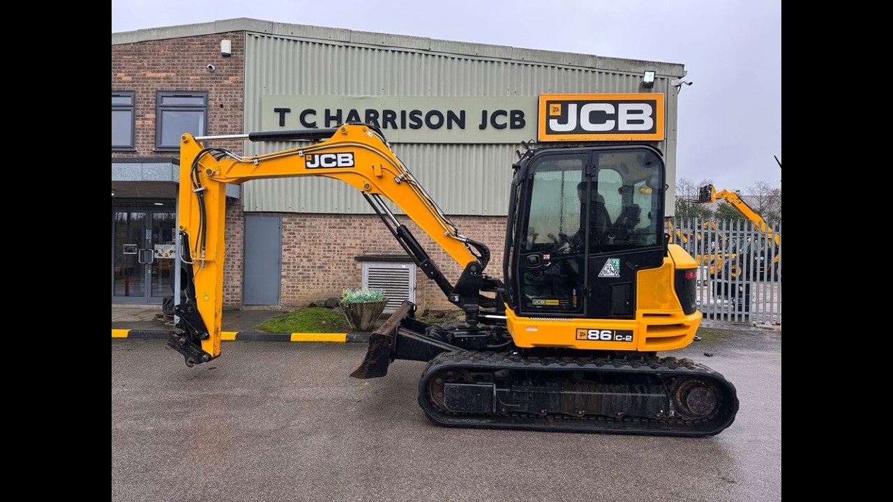 FOR SALE - 2024 JCB 86C-2 MIDI EXCAVATOR - 3332325