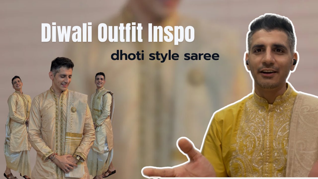 How to Wear a Saree Like a Dhoti | Saree Draping Tutorial