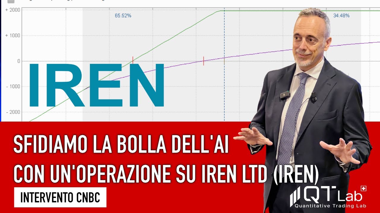 Sfidiamo la bolla dell'AI con un'operazione su IREN ltd IREN