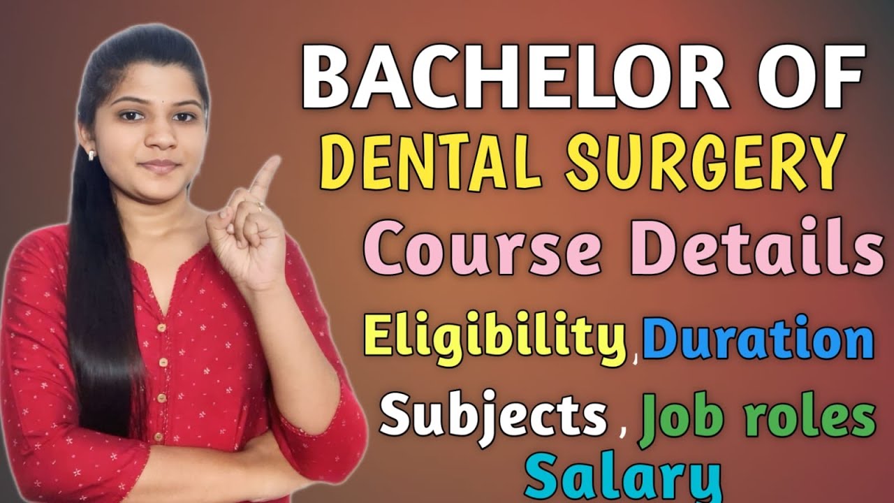 Bachelor Of Dental Surgery (BDS) Course Details In Telugu || Aravali Technologies || Kancham Srija