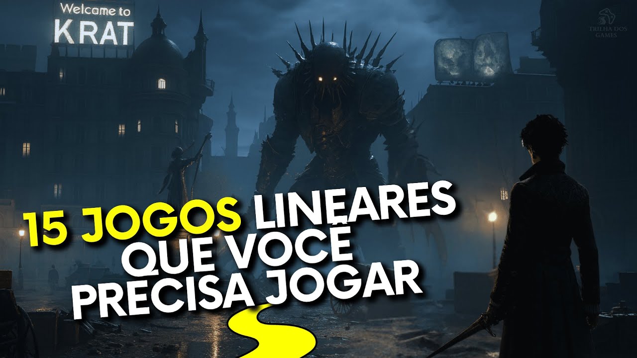 15 Jogos Lineares Que Voc&ecirc; PRECISA Jogar Pelo Menos UMA VEZ na Vida