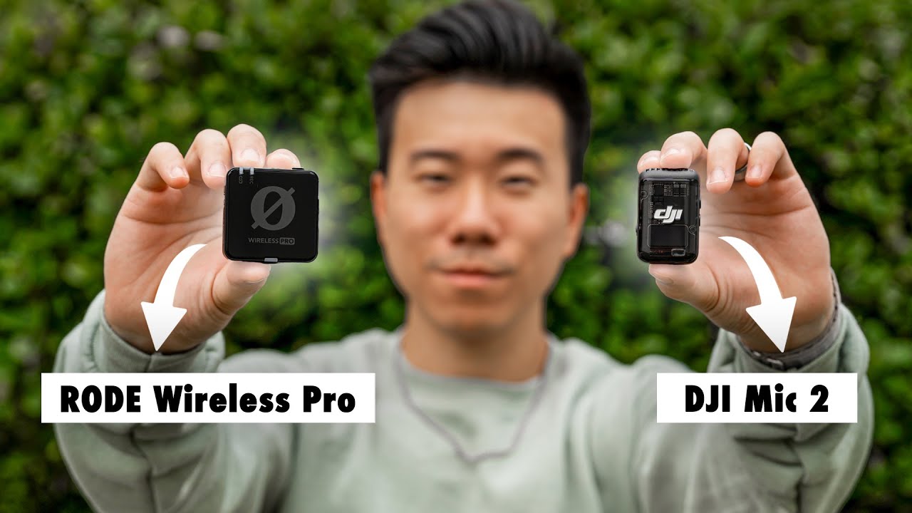 ЛУЧШИЙ БЕСПРОВОДНОЙ МИКРОФОН ДЛЯ АВТОРОВ? | RODE Wireless Pro против DJI Mic 2