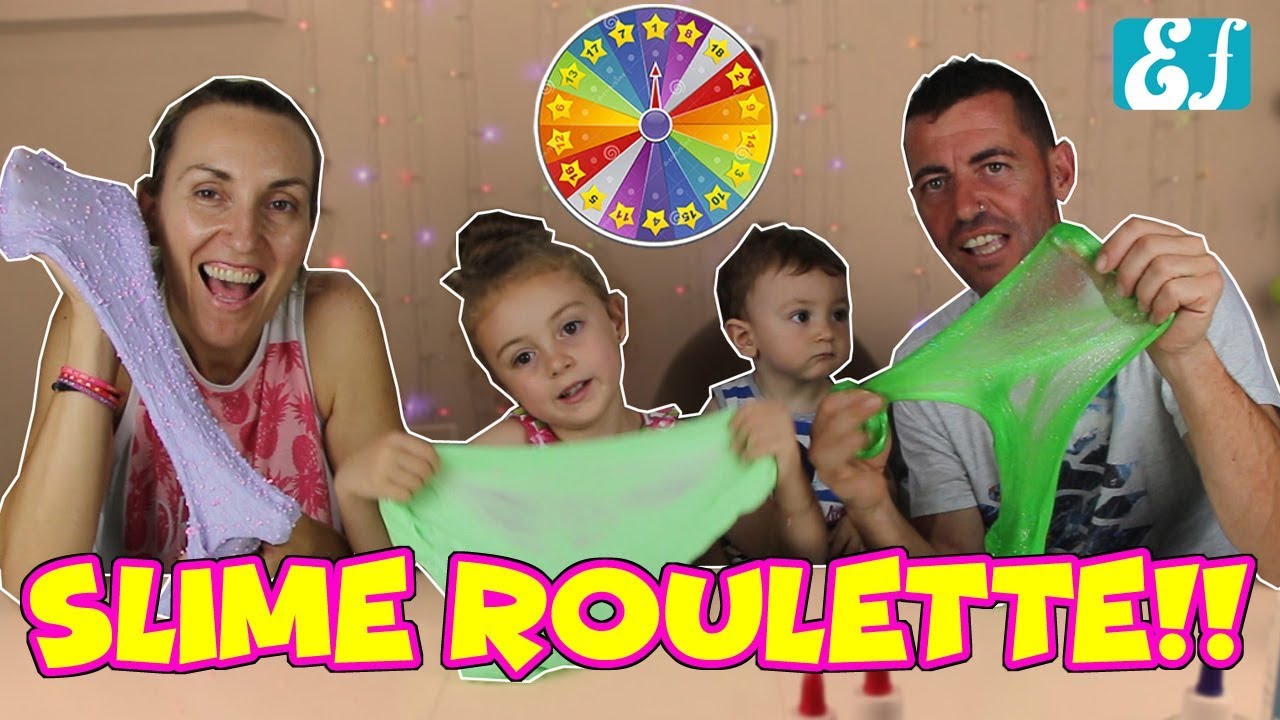 Ruleta de Slime | Qu&eacute; slime me tocar&aacute; hacer? ! Slime Roulette ||Enredos en Familia