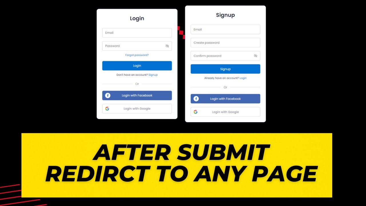 How to get HTML page to redirect to another page automatically?| Too Div