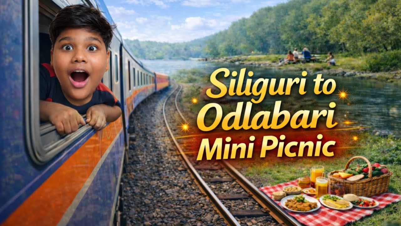 Siliguri to Odlabari 🚊Mini picnic !! #siliguri #minipicnic #siligurivlog #Naturevlogs #picnicvlogs 