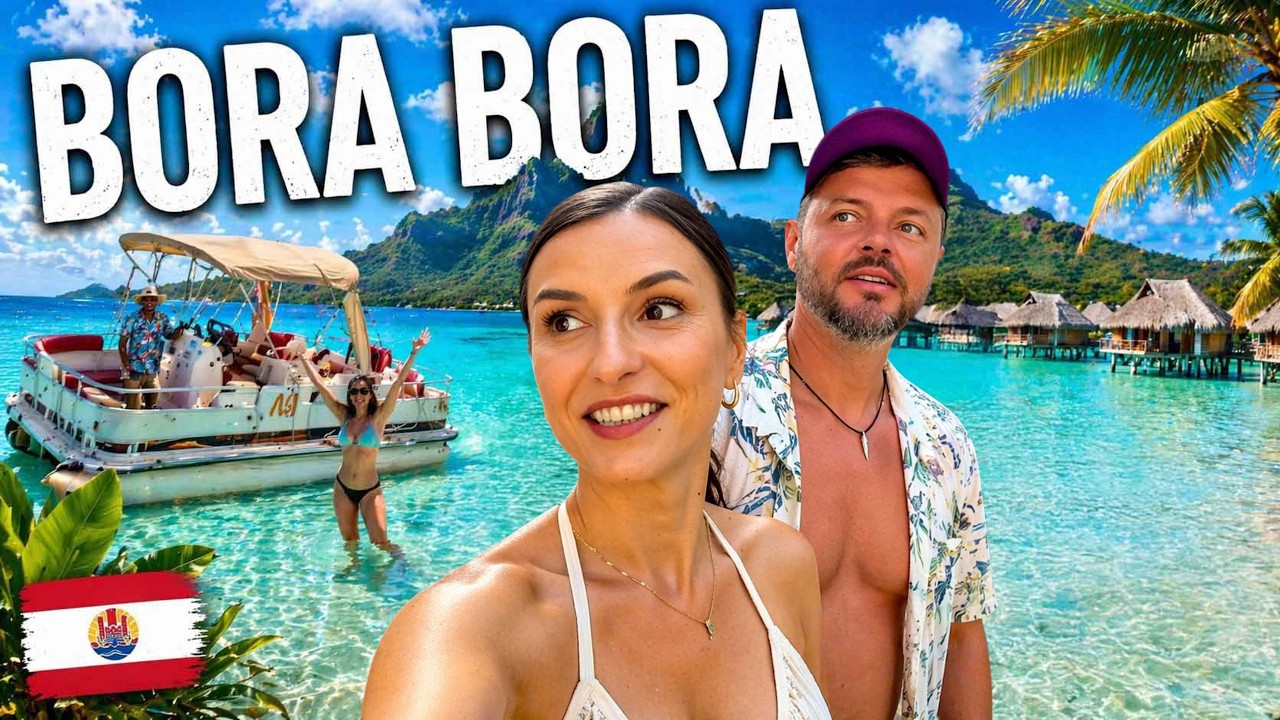 Ne-am inchiriat barca privata in Bora Bora! Momente unice in mijlocul Oceanului Pacific