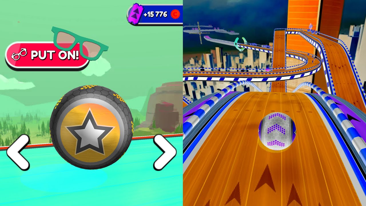 Going Balls Speedrun Challenge Vs Reverse Balls Speedrun Walkthrough Gameplay