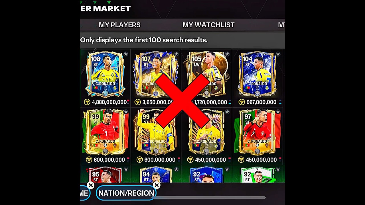 Ronaldo Free😱 #eafc25 #fifa #eafc24  #eafcmobile #fifamobile #fifa #shorts