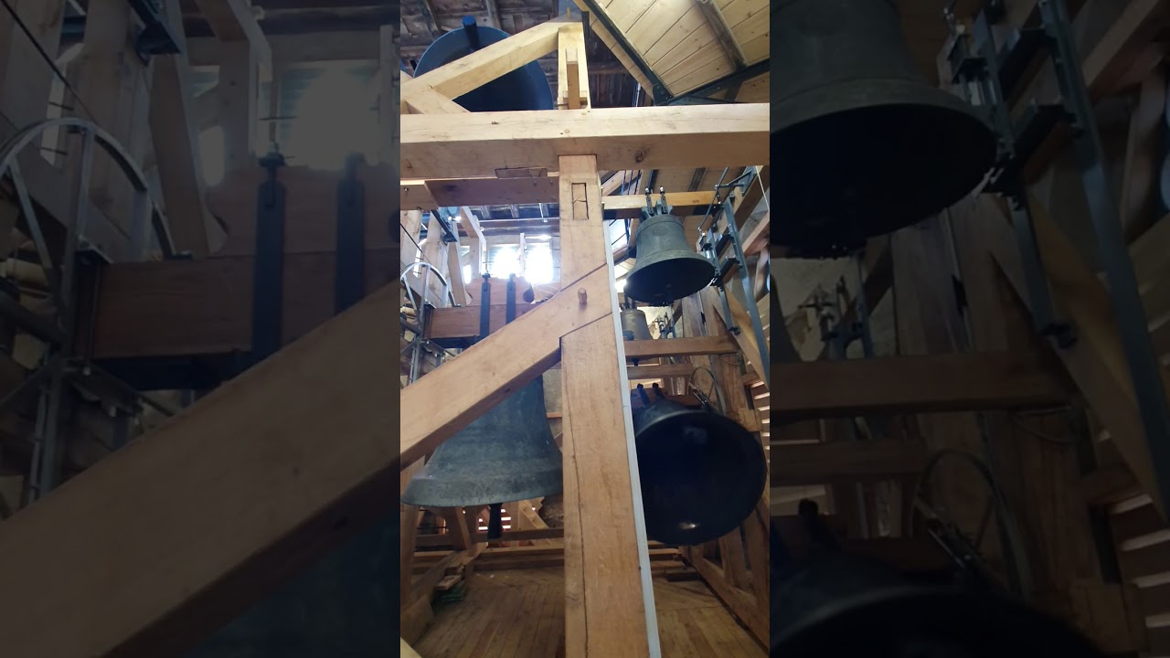 Innenaufnahme: Glocken 3+4+5+6+7 der Erzabtei St. Ottilien