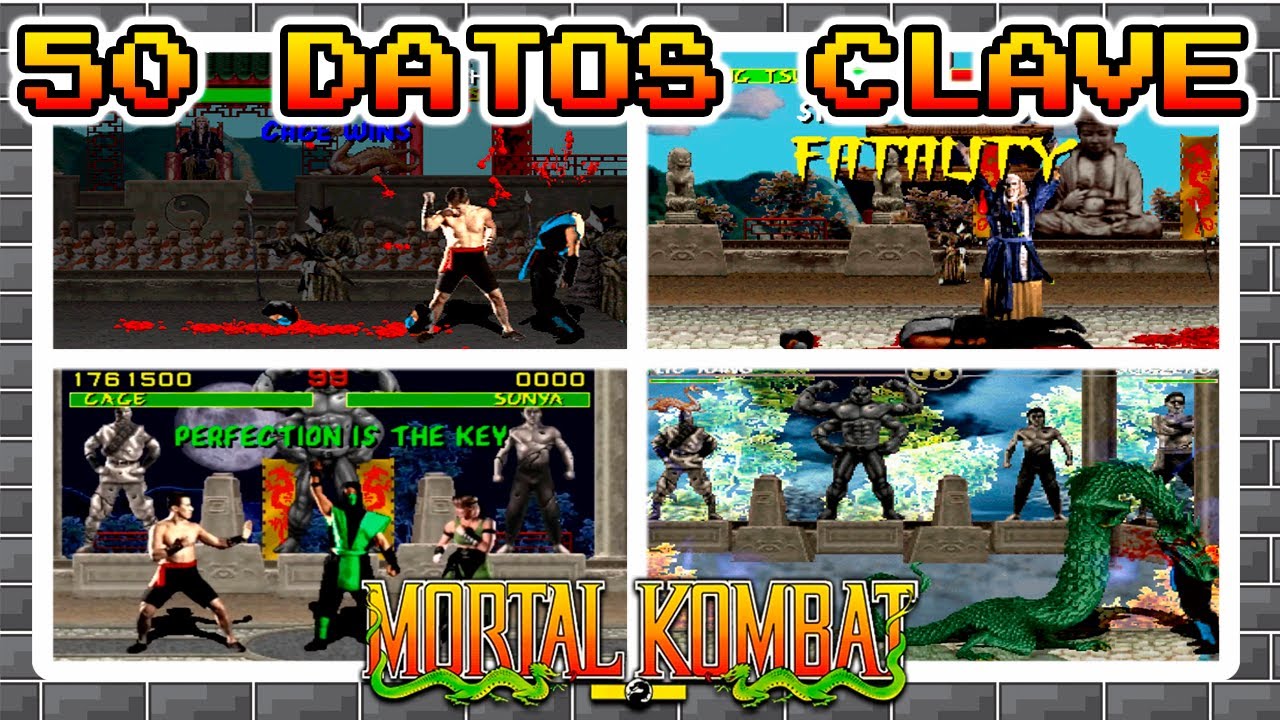 50 DATOS CLAVE DE MORTAL KOMBAT(1992)