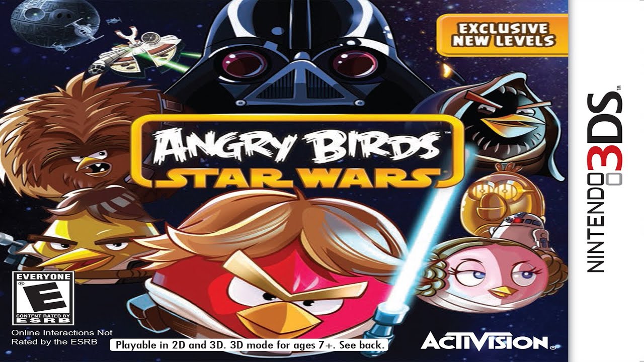 Angry Birds Star Wars Gameplay Nintendo 3DS