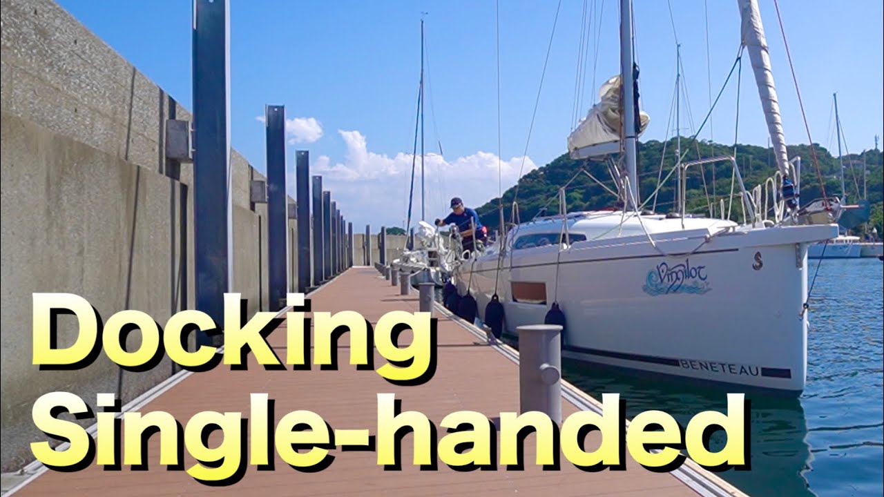 Docking Single-handed  シングルハンドでのドッキング練習✨