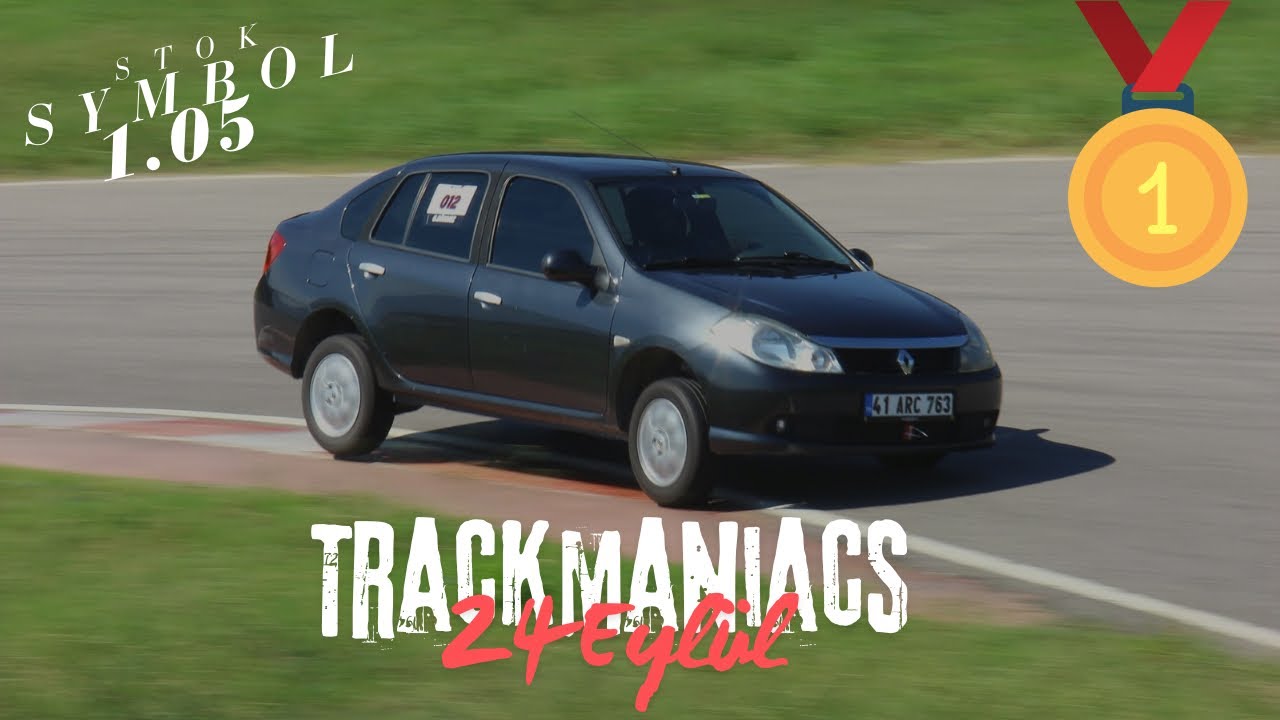 Trackmaniacs 24 Eylül Körfez Pisti RENAULT SYMBOL 1.5 | Porsche Exhaust Sound