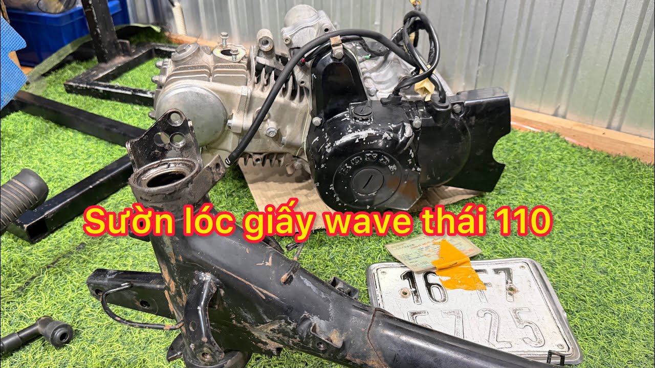 Bộ sườn lốc giấy wave thái 110 ( ngày 09/03/2026)