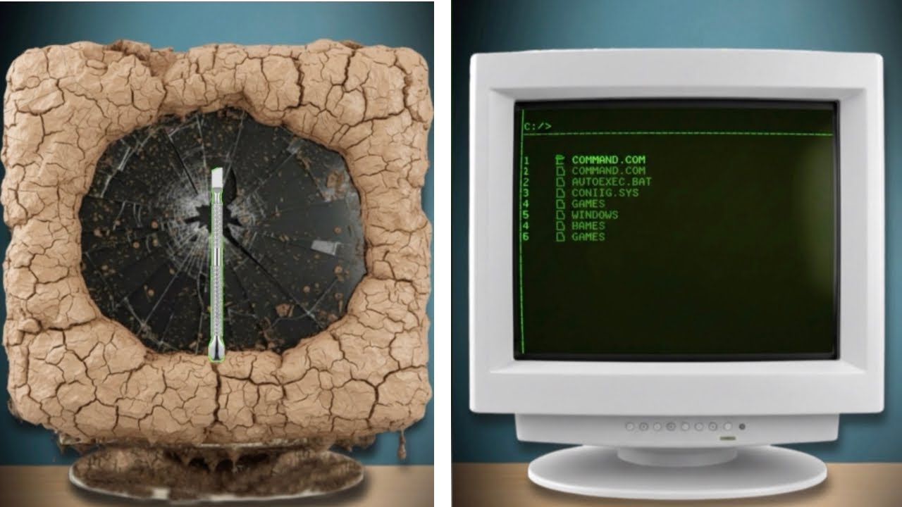 Old Computer Restoration ASMR 💻 | Satisfying Retro PC Cleaning & Repair Transformation