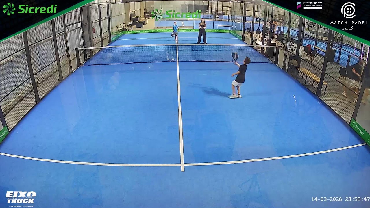 Quadra SICREDI (14/03/2026 - Parte 2) -  Match Padel Club Ao Vivo