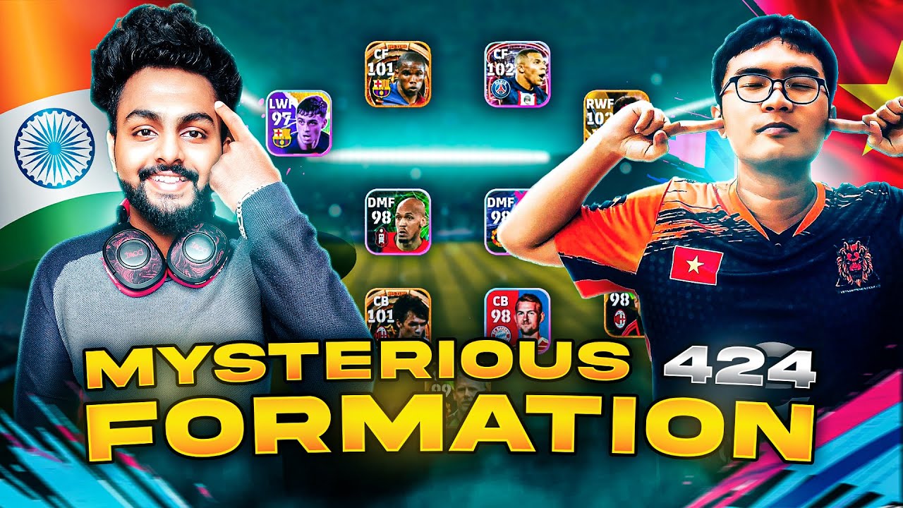 424 - THE MOST DEMANDED EFOOTBALL FORMATION😱 | 424 BATTLE🤯 | LBC PLAYSTYLE FOR 424 FORMATION?🔥 #pes