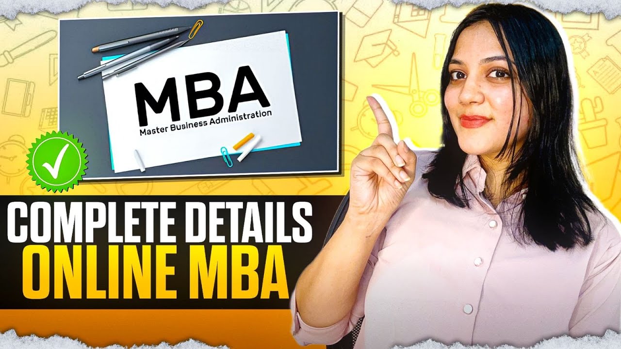 ONLINE MBA Complete Details | Fees, College, Syllabus, Salary | Is ONLINE MBA worth? Best college?