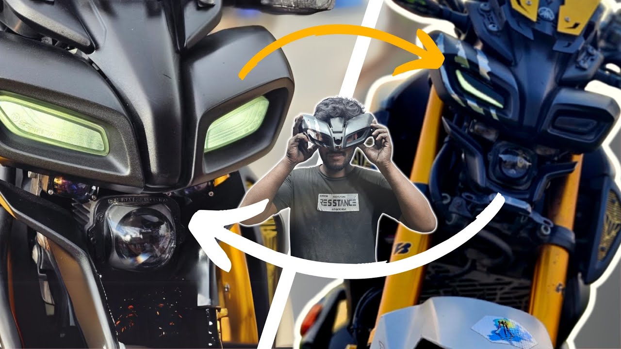 Yamaha MT 15 top modified | Yamaha MT 15 v2 Hot Eye Modification | Eye sticker | moxie setup বাংলায়