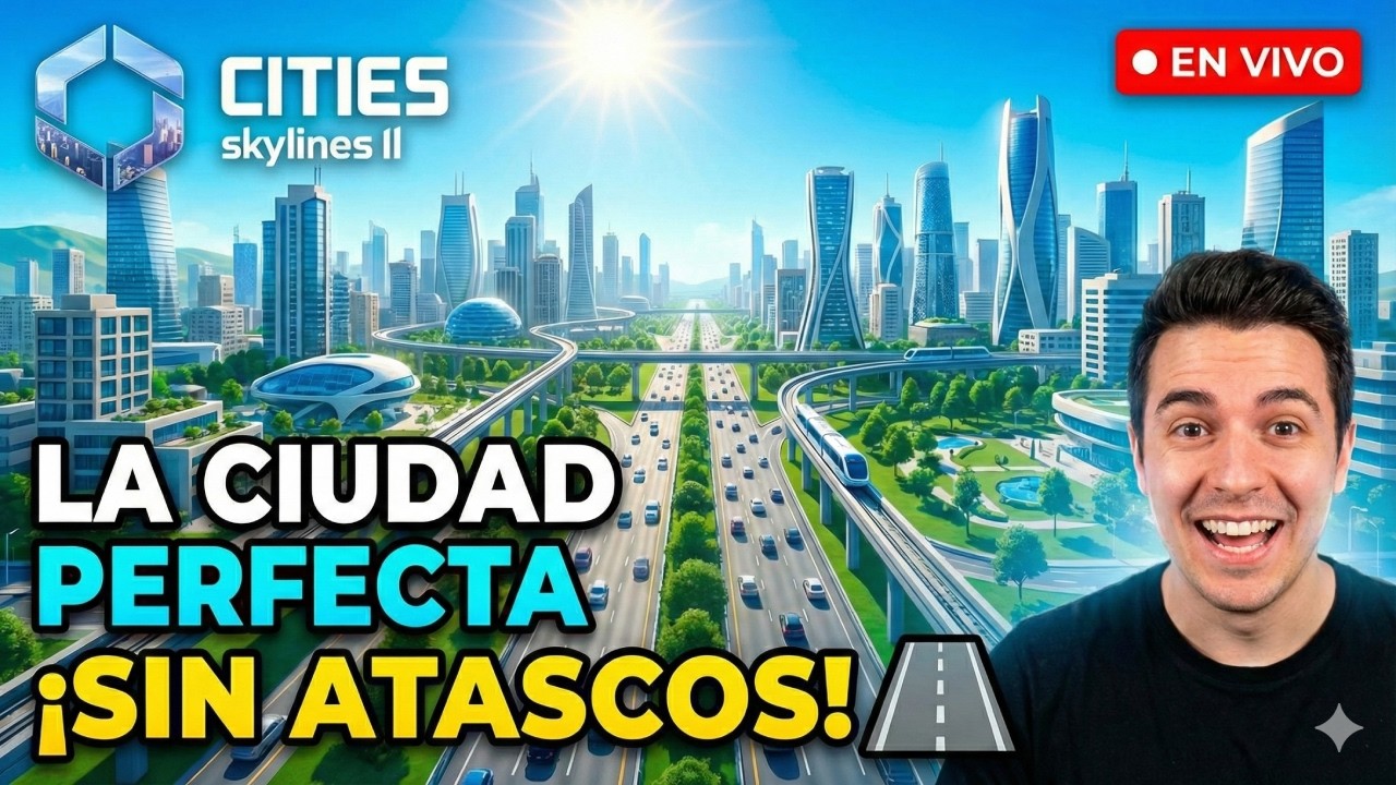 Desarrollo urbanístico perfecto y sin atascos en Cities Skylines II [DIRECTO[