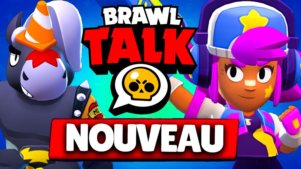 MEGABOITE, NOUVEAUX BRAWLERS, SKINS, HYPERCHARGE | BRAWLTALK mise à jour BRAWL STARS
