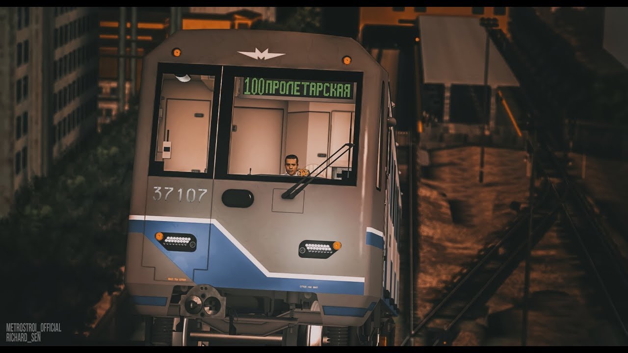 [Metrostroi] - Выезд из депо на 81-760 