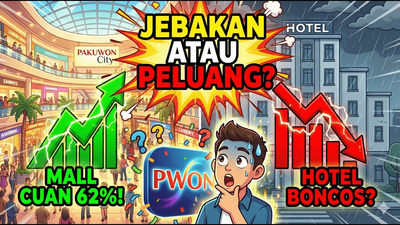 JANGAN SALAH BELI! Saham PWON Bukan Properti Biasa? Bongkar Rahasia Laba Q3 2025! 📉📈