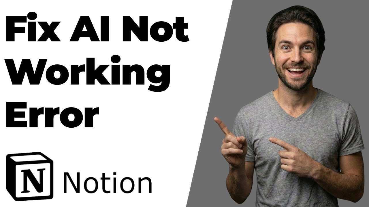 Fix AI Not Working Error In Notion (2026 Easy Guide)