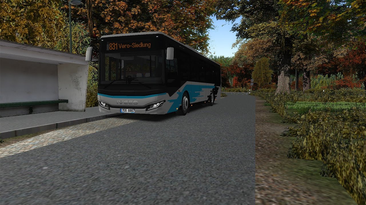 Let´s Play Omsi 2 (ASMR) Mit dem neuen IVECO Crossway LE von Pablo [ALU Updated]