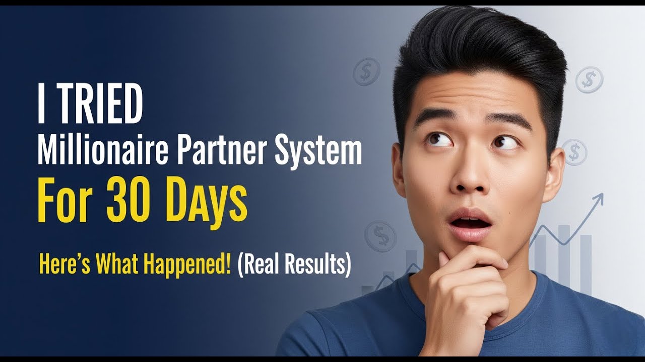 I Tried Millionaire Partner System For 30 Days - Here's What Happened! (Real Results)