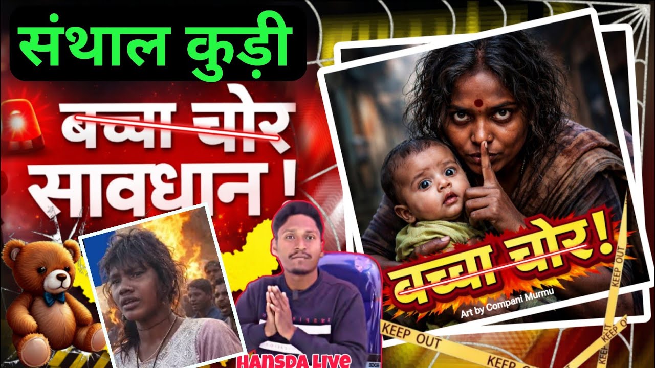 SANTHAL KUDI GE GIDRA KUMBRU 😱?