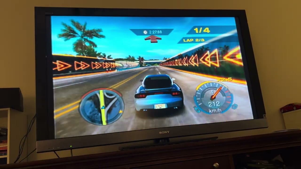 Need For Speed Undercover PS2 Circuit Silver 3:56.08 