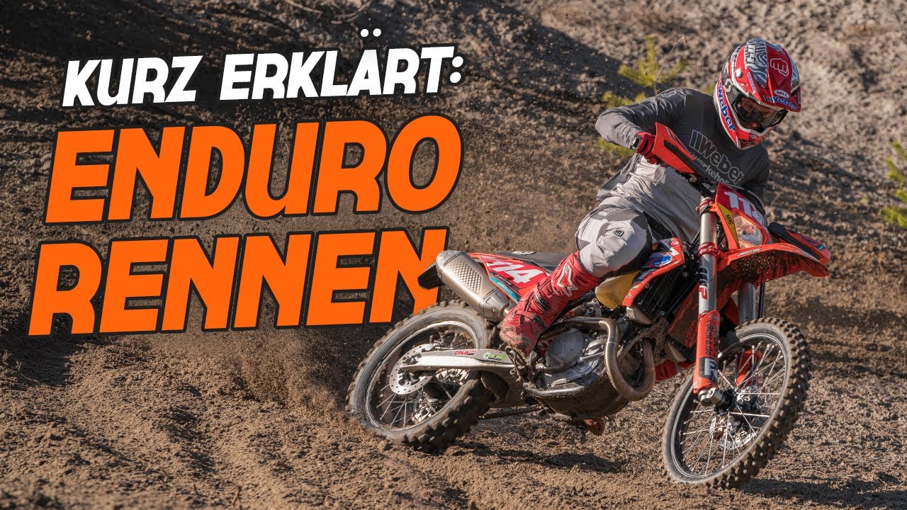 Was ist Enduro? Davide von Zitzewitz erklärt wie ein klassisches Enduro Rennen abläuft