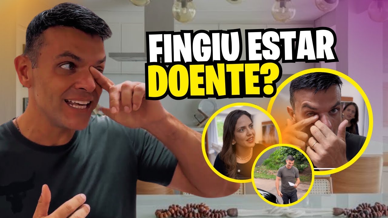 Meu marido apront0u todas para conseguir um atestado, mas não demorou muito para as consequências!