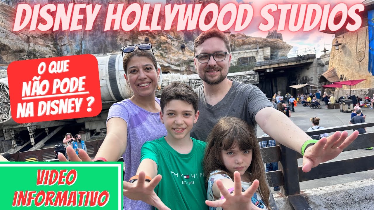 DISNEY HOLLYWOOD STUDIOS 2023 COM CRIANÇAS - VÍDEO INFORMATIVO COM DICAS