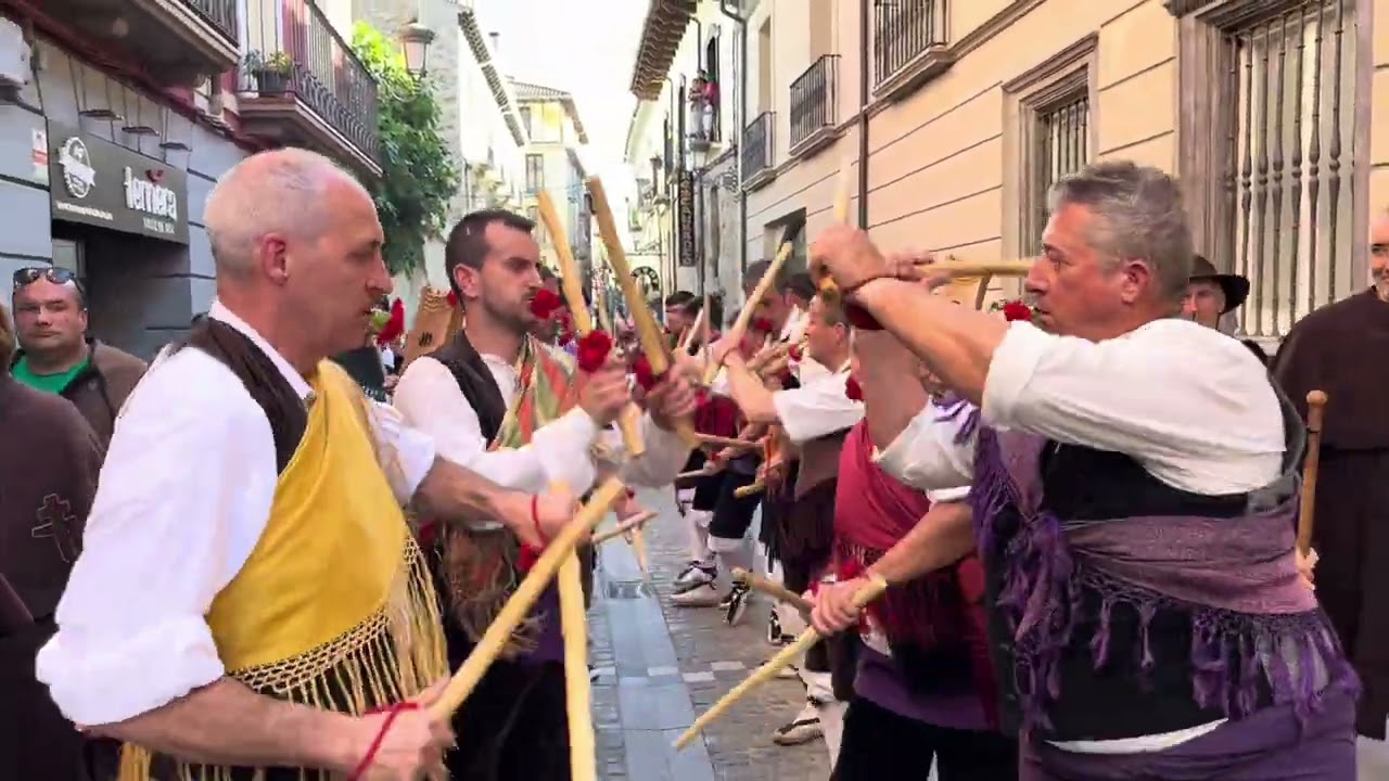 Recepción a los romeros del Cuerpo de santa Orosia 2024