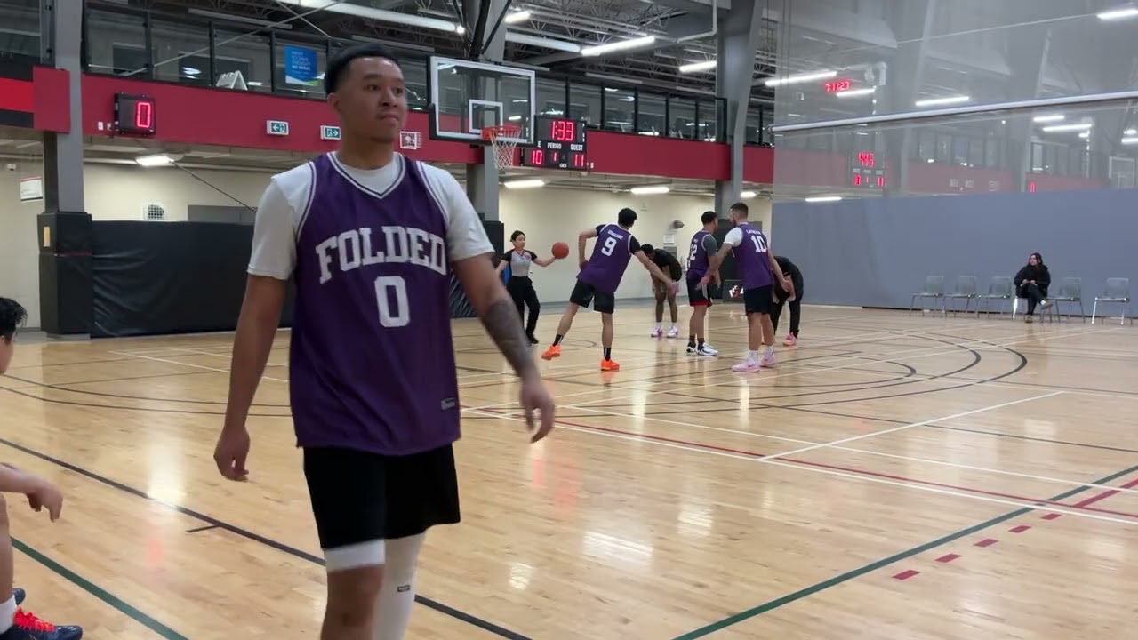 Richmond (black) vs. Team Folded (purple)