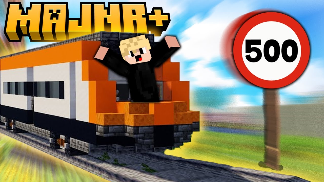 Vybudoval som ŽELEZNICU na MAJNR+ 🤯