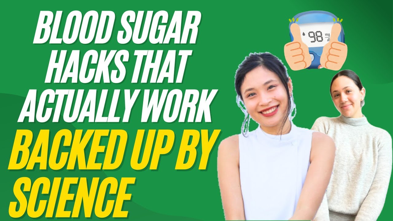 Blood Sugar Hacks that Actually Works! Backed up by Science