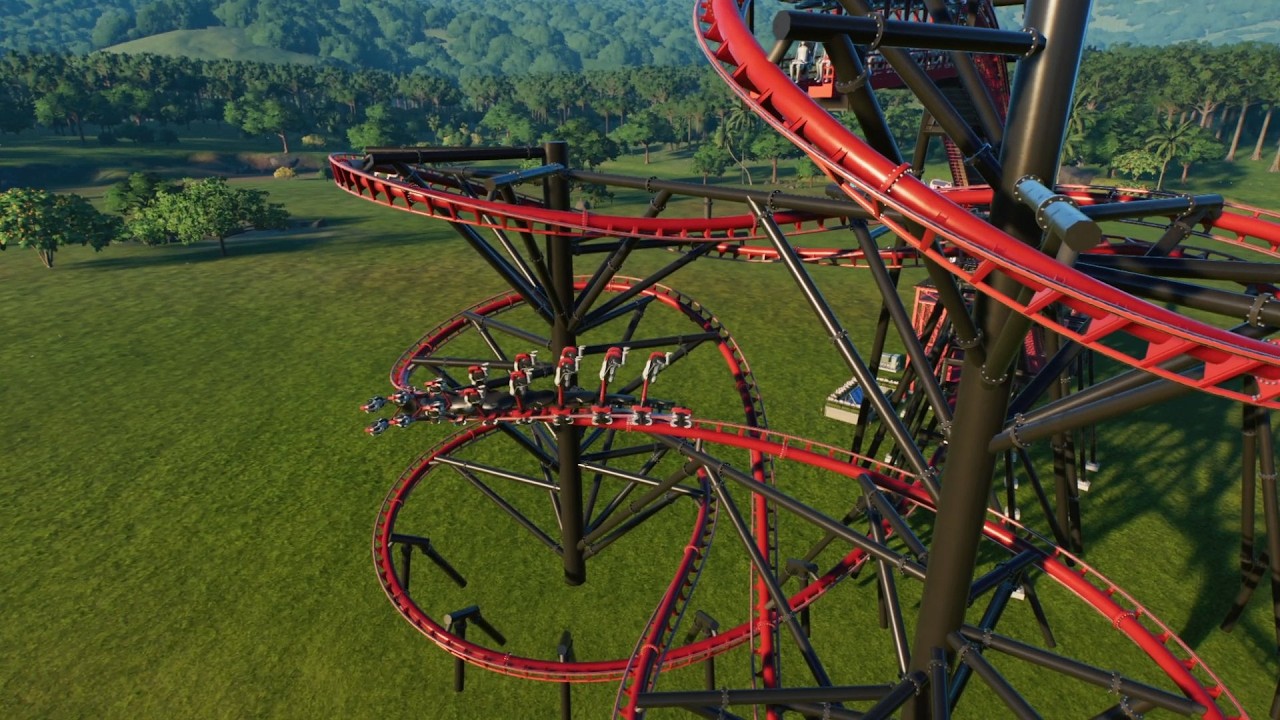 Vampire Hunt Offride Planet Coaster 2 (made by Gregory)