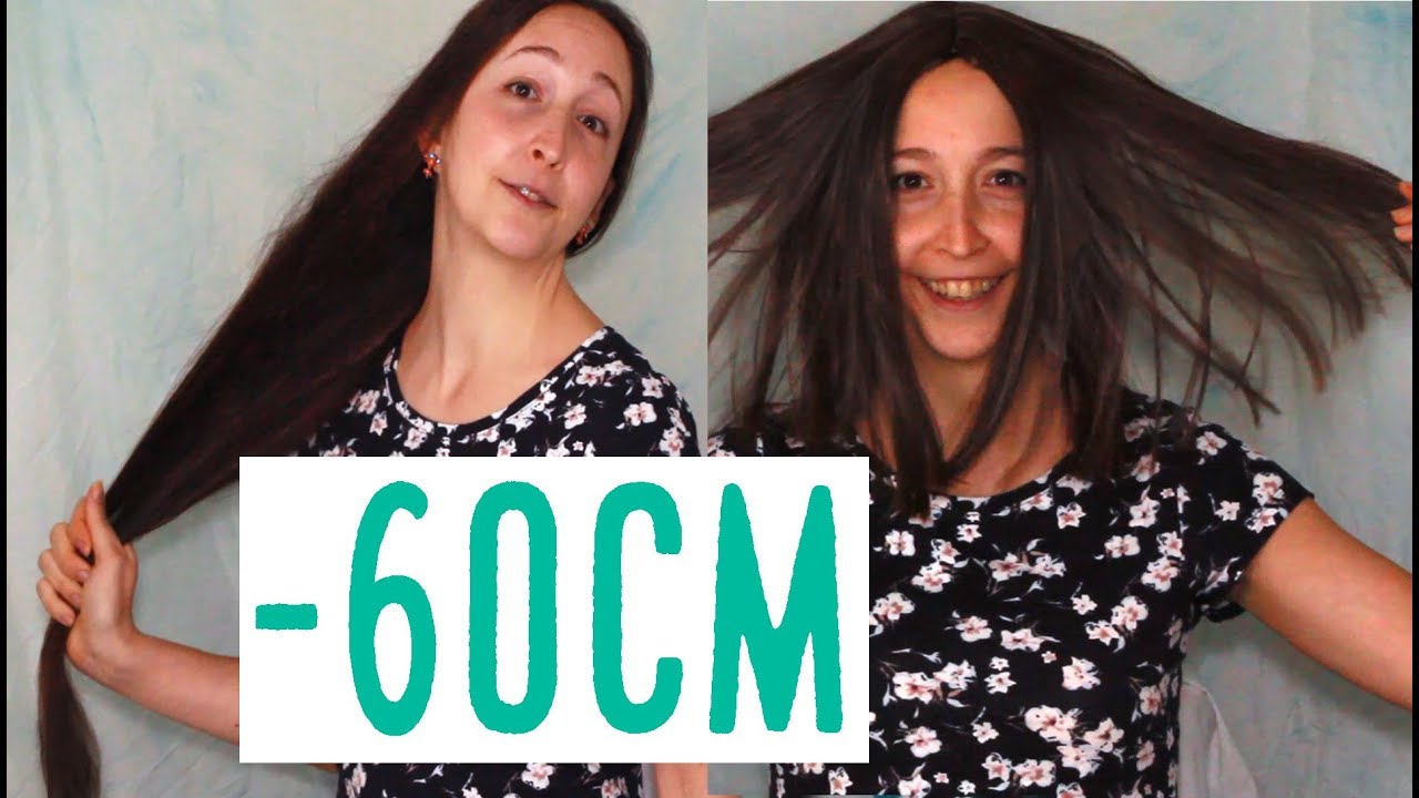 Je COUPE (enfin) mes cheveux 😱 - 6Ocm en moins 😅