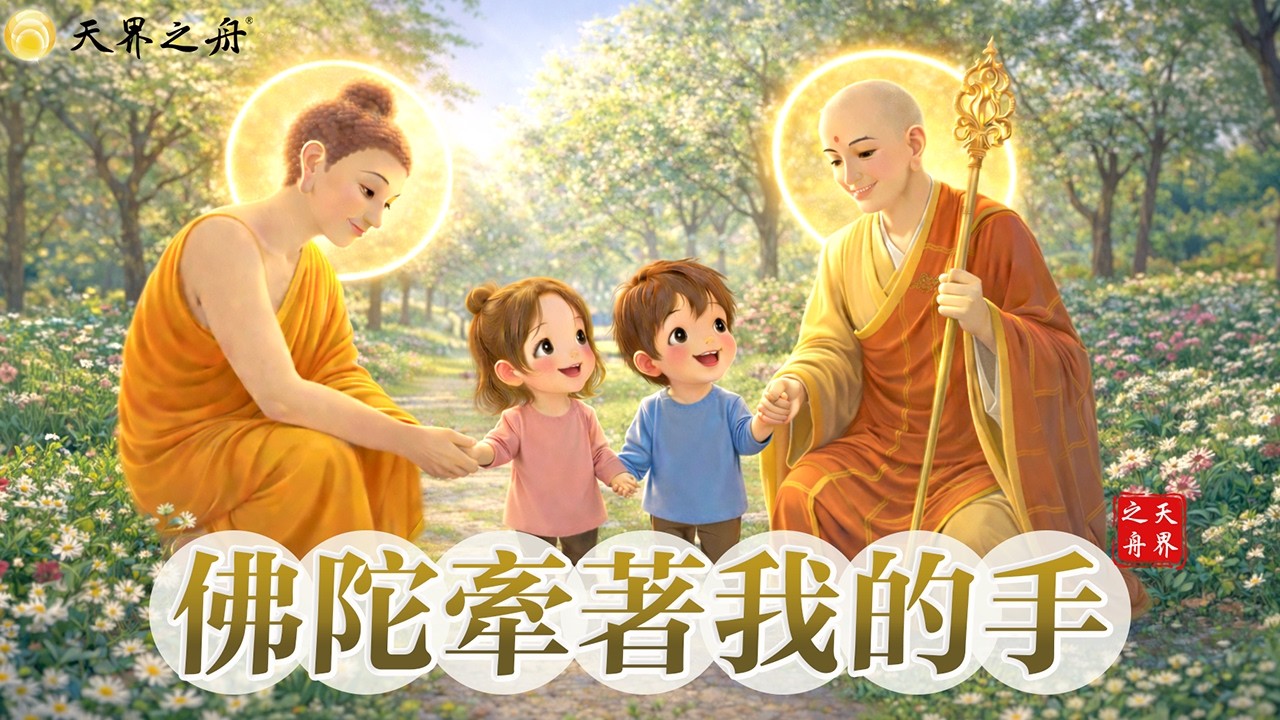 《佛陀牽著我的手》聽完熱淚盈眶：當你感到疲憊時，請記得佛陀從未放開你的手 by 天界之舟 靈犀問路