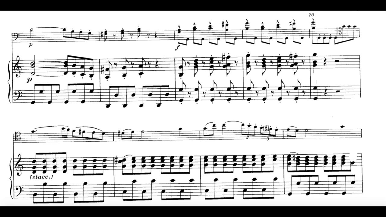 Score: Haydn Cello Concerto in C Major - Movement III