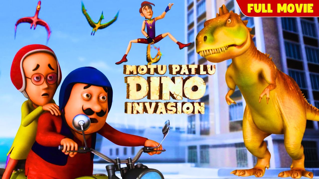 Motu Patlu vs Dinosaur: समय Portal से आई तबाही | Motu Patlu - Dino Invasion